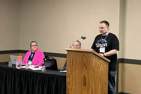 Missouri Slope Labor Council President Dana Hillius